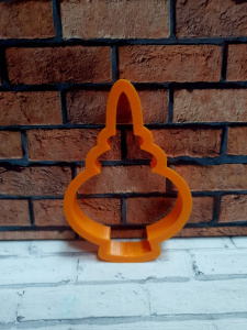 Форма"Ёлочная игрушка №2" 9 cm