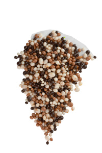 Бисер кофейный микс 2мм 50 гр