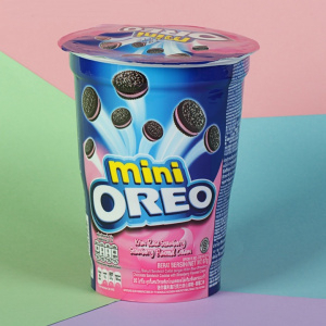 Печенье Oreo мини с нежным вкусом клубники 61,3 гр. OREO