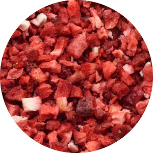 Клубника сублимированная, кусочки 3-5 мм 50гр.