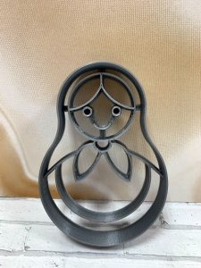 Форма для печенья "Матрешка" 10,5*7,5см