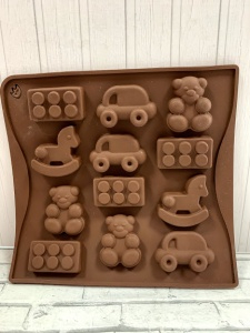 Силиконовая форма для шоколада "Игрушки"