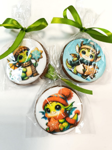 Пряники  новогодние в ассортименте 