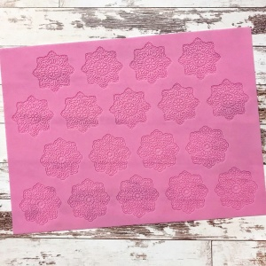 Коврик для айсинга "Снежинки" 38х28 см