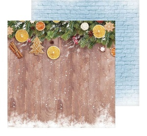 Фотофон двусторонний «Пряные мандарины», 45 х 45 см, картон