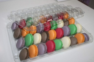 Упаковка пластиковая для макарунс (на 36шт)