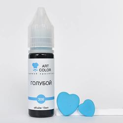 Гелевый краситель Голубой (Art Color) 10мл