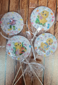 Леденец топпер "Цыплята -Утята" с декором