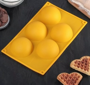 Силиконовые полусферы 8 см разноцветные