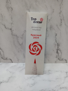 Фломастер Топ декор Красный