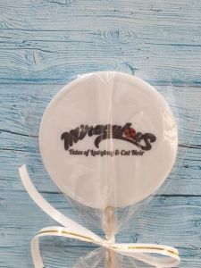 Леденец топпер с печатью "Баг" логотип