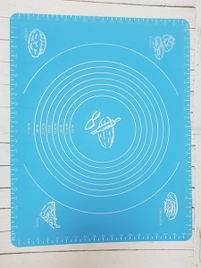 Кулинарный коврик с разметкой 40*60 см силиконовый