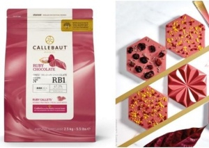 Бельгийский CALLEBAUT RUBY CHOCOLATE / РУБИНОВЫЙ 47.3% 2,5 кг