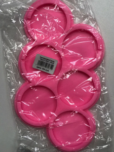 Силиконовый молд "Круги"( 6шт, d 5см)