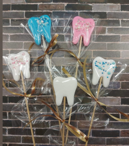 Леденец топпер "Зубик" в ассортименте