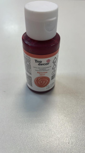 Краситель Топ Декор Красный( Жирорастворимый)25г