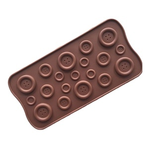 Молд силиконовый 20,5х10,5х0,5см "Пуговицы 2"