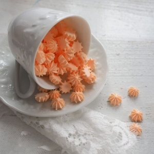 Мини безе Топ декор оранжевые  50гр