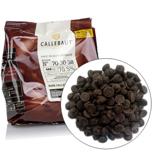 Бельгийский горький шоколад Callebaut Strong 70,5% какао, 200 г