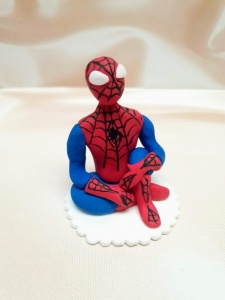 Сахарный топпер "Человек паук"