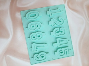 Силиконовая форма цифры