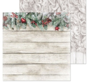 Фотофон двусторонний «Еловая ветка», 45 х 45 см, картон