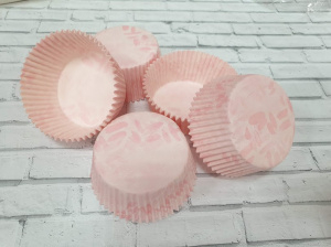 Капсулы бумажные розовые  3*2 30шт.