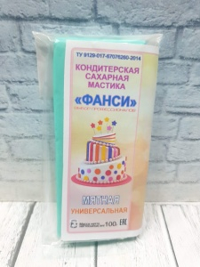 Мастика для торта Фанси - Мятная 100гр