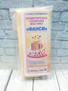 Мастика для торта Фанси - Телесная 100гр