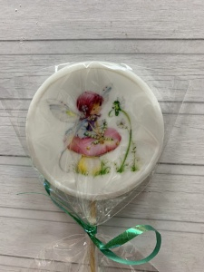 Леденец топпер с печатью "Фея 2"