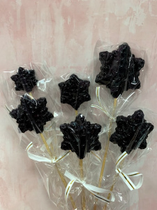 Набор леденцов топперов "Снежинки" в ассортименте