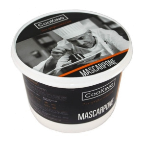 Сыр мягкий "Маскарпоне" 83%, "Cooking" 500 гр