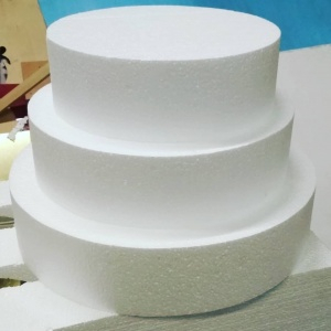 Пенопласт круг 45см,высота 8см