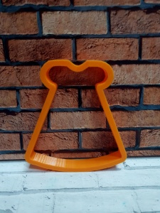 Форма "Платье крестильное" 9 cm