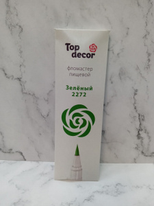 Фломастер Топ декор Зеленый