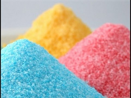 Цветной кристаллический сахар 50гр