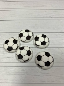 мяч футбольный сахарный  5шт 30мм