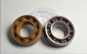 Пластиковая форма для заливки "подшипник"