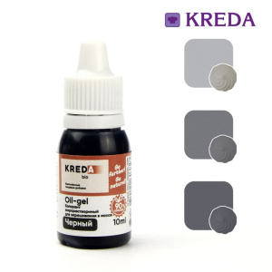 Краситель пищевой ж/растворимый "Kreda" чёрный (10г)
