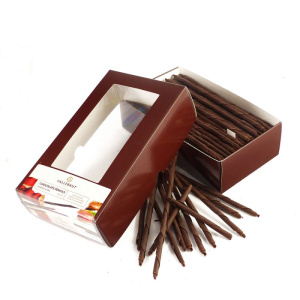 Шоколадные трубочки темные, 10 шт Callebaut