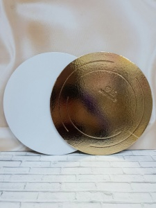 Усиленная подложка 16см - 3,2 мм, золото/ жемчуг