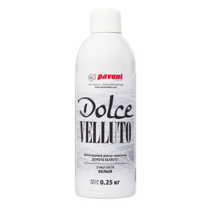 Шоколадный велюр DOLCE VELLUTO Белый 250гр