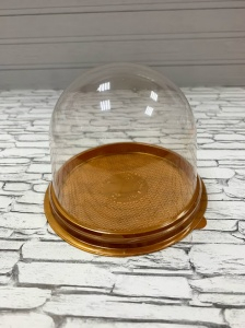 Колба золотая для десерта 8см*10см