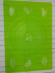 Кулинарный коврик с разметкой 40*50