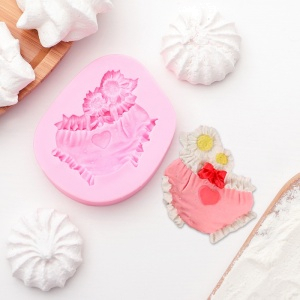 Молд силиконовый 8×6,2 см "Baby. Памперс"