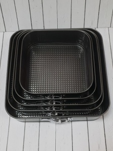 Набор Разъемных форм для выпечки "Квадрат" 6 шт. 