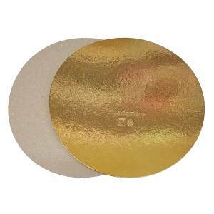 Усиленная подложка 26см 2,5мм золотая