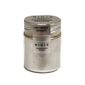 Блеск пищевой MIXIE Настоящее серебро 10г