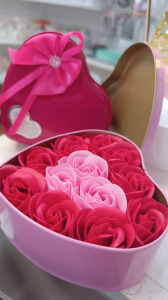 Мыльные розы подарочные 