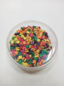 Сахарная посыпка осенний микс 50гр